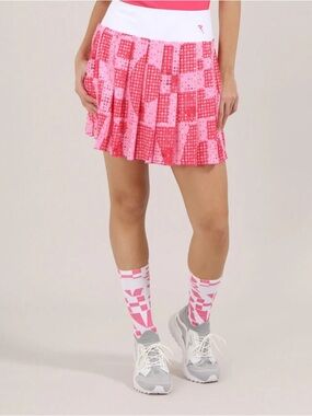 CHERVO JELTRUDE Mini Skirt In Bloom Fusion